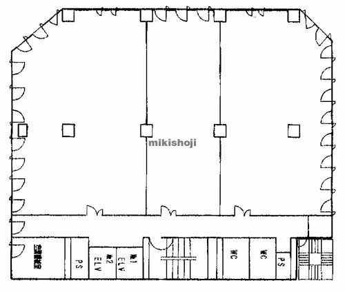 広島基町ＮＳビル 平面1