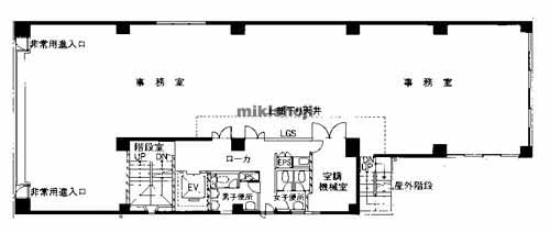 和光中町ビル 平面1