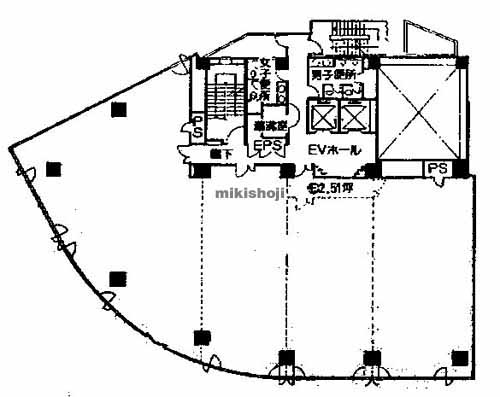 ＫＤＸ広島ビル 平面1