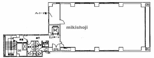 広島本通マークビル 平面1