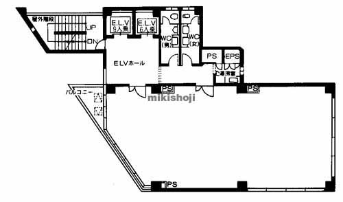 久留米ＱＲビル 平面1