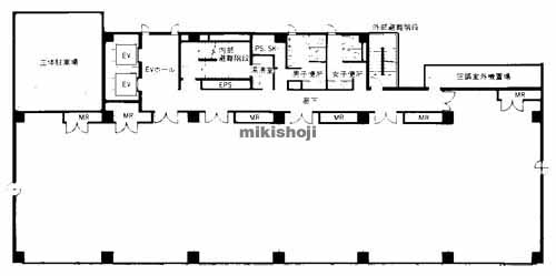 西新プライムビル 平面1
