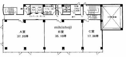 大賀博多駅前ビル 平面1