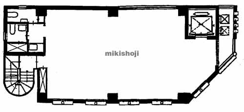 万多礼ビル 平面1