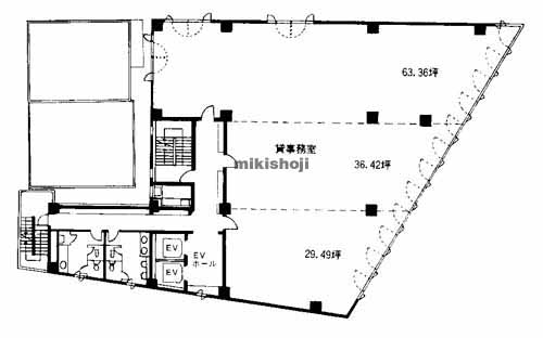 ハイヒルズビル 平面1