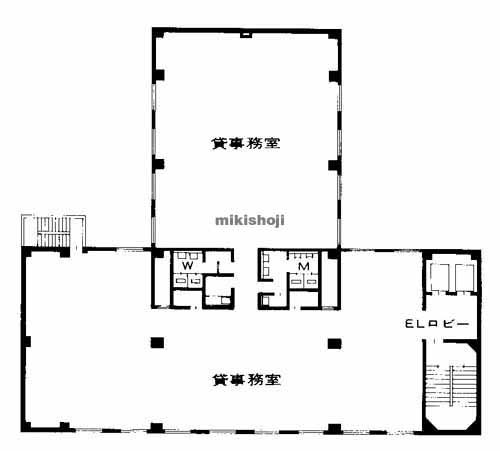 星野ビル 平面1