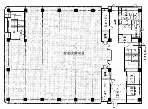 広電本社ビル 平面1