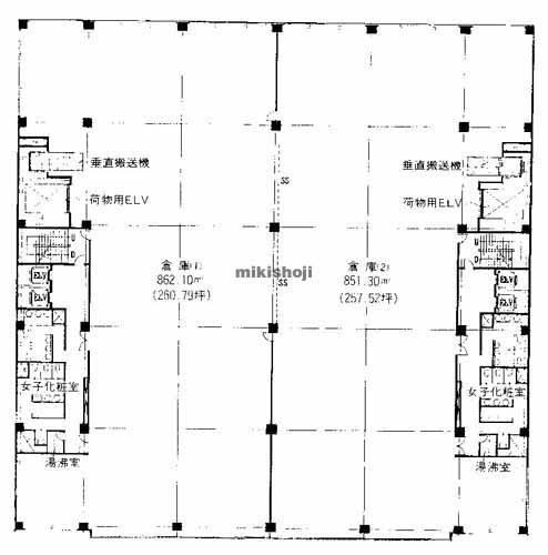 サンイースト福岡 平面1