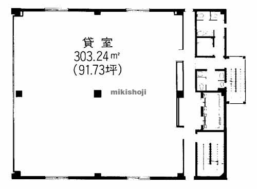 メナード福岡ビル 平面1