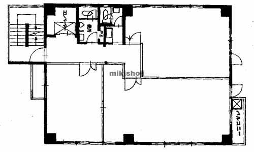 ＮＩＫＫＥＮ博多駅東ビル 平面1