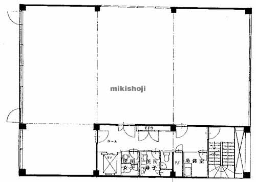 博多松井ビル 平面1