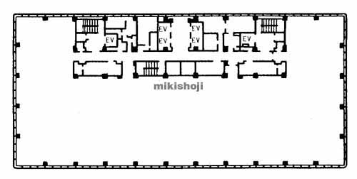 ＲＫＢ放送会館 平面1