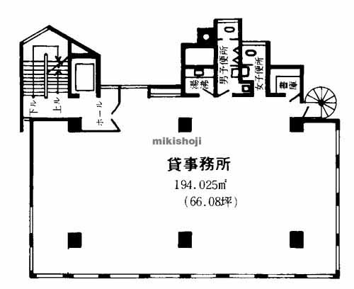 甲斐田ビル 平面1