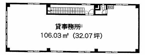 ラポート博多 平面1