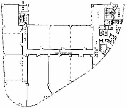 諫早商工会館 平面1