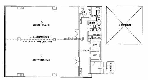 第２博多クリエイトビル 平面1