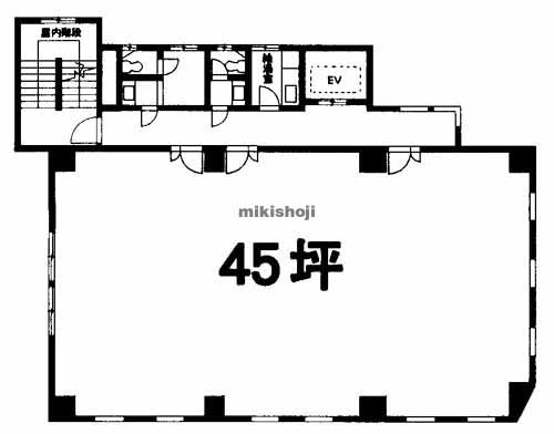 ニチエイ白金ビル 平面1