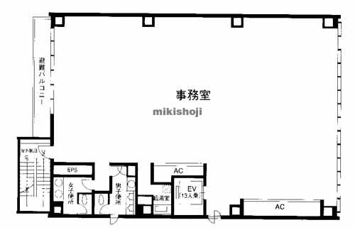 ガーデン博多駅前ビル 平面1