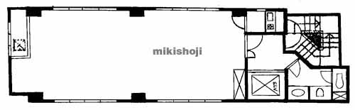 赤坂パークビル 平面1