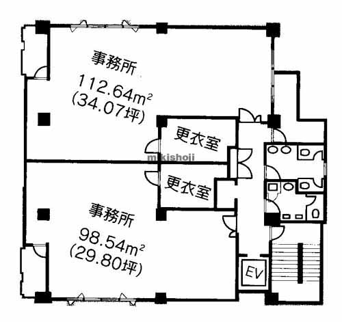 モントーレ大名ガーデン 平面1
