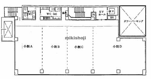 広島ＣＤビル 平面1