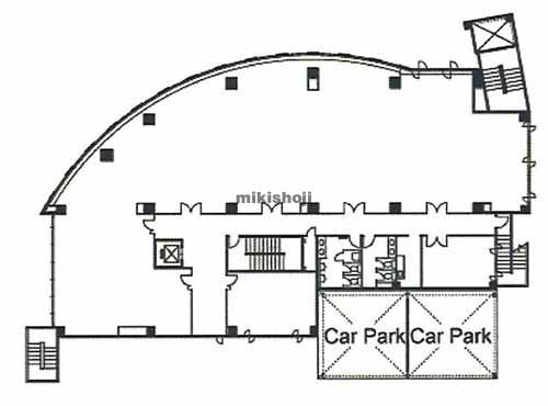 クレセントビル 平面1