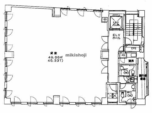 天神２７ビル 平面1
