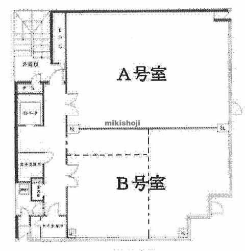 日刊工業新聞社西部支社ビル 平面1