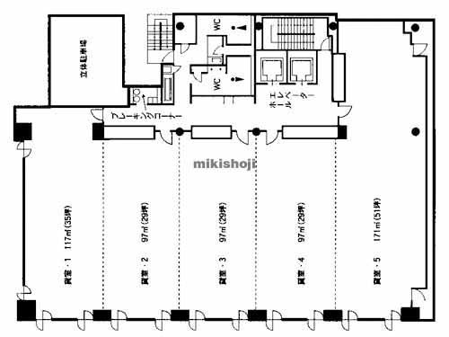 日専連ビル 平面1