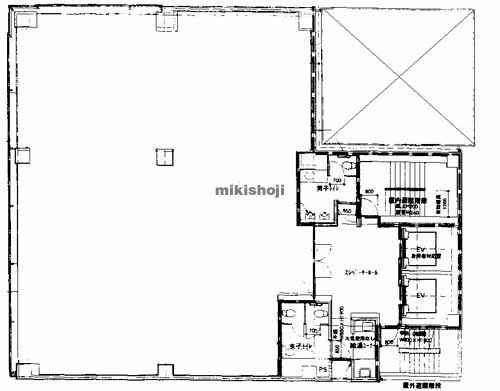 久原本家天神ビル 平面1