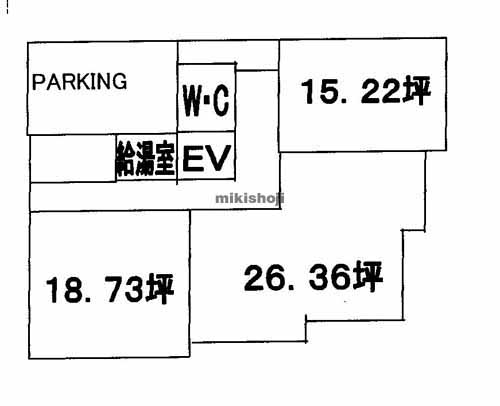 オフィスニューガイア天神 平面1