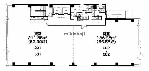 いちご博多イーストビル 平面1