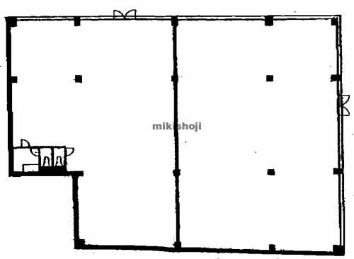 神屋パーキングビル 平面1