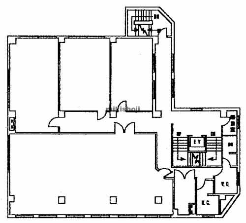 明東ビル 平面1