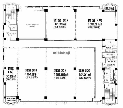新栄ビル 平面1