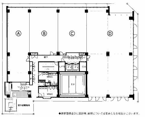 ＫＧ天神ビル 平面1