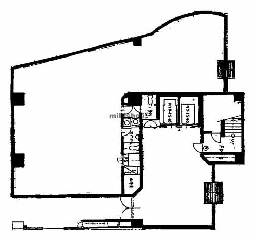 ヒルクレスト博多駅 平面1
