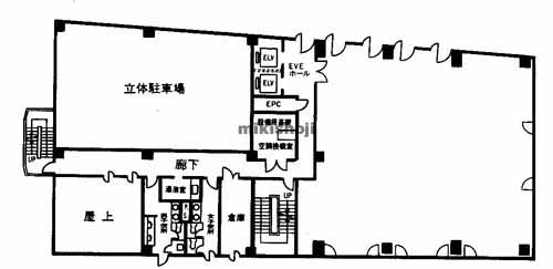 損保ジャパン山口ビル 平面1