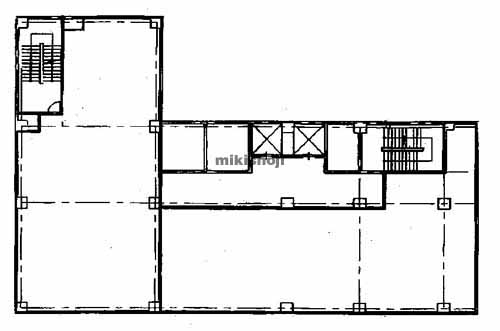 パシフィーク天神 平面1