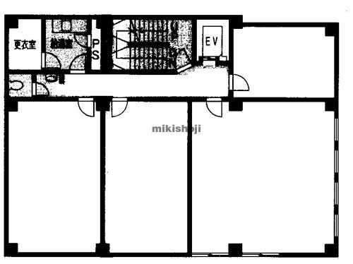 ビジネス・ワン筑紫口ビル 平面1