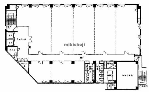 肥後水前寺ビル 平面1