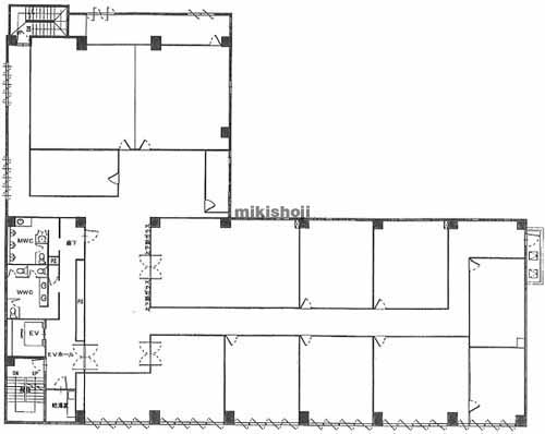 菅原第二ビルディング 平面1