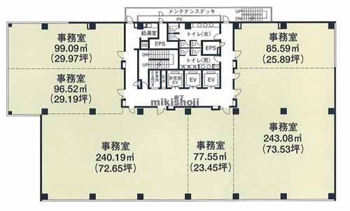 ＮＢＦ熊本ビル 平面1