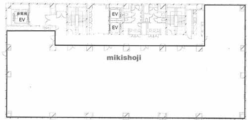 西鉄千代県庁口ビル 平面1