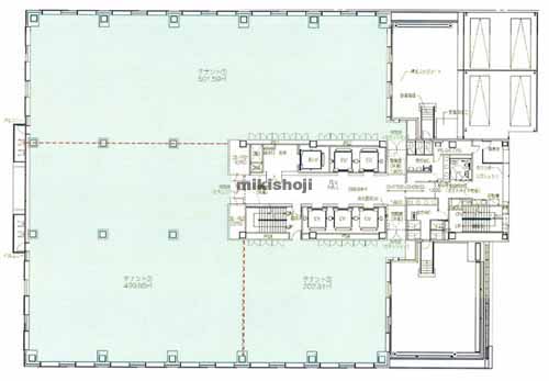 東比恵ビジネスセンター 平面1
