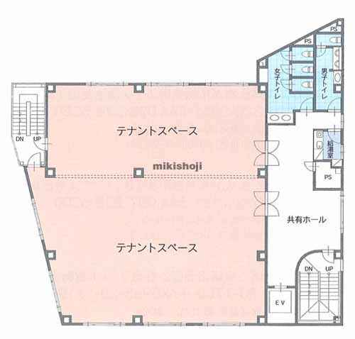 スープル大分ビル 平面1