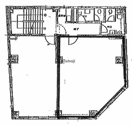 ジブラルタ生命川内ビル 平面1
