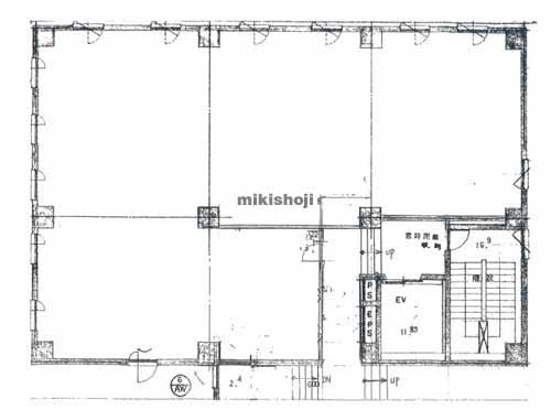 橋本商会ビル別館 平面1