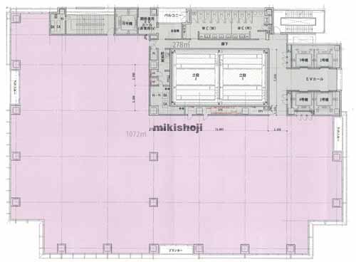 タイムスビル 平面1