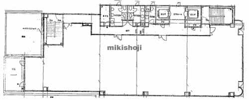広島鯉城通りビル 平面1